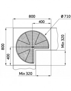 Cesto giratorio interior armarios de cocina 2