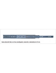 Juego guías para cajón varias medidas