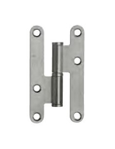 Pernio de hierro  95mm para puerta sin remate