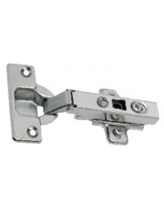 Bisagra cazoleta 35mm para puerta de armarios 110º con base