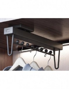 Perchero en color moka