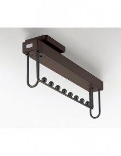 Perchero en color moka 2