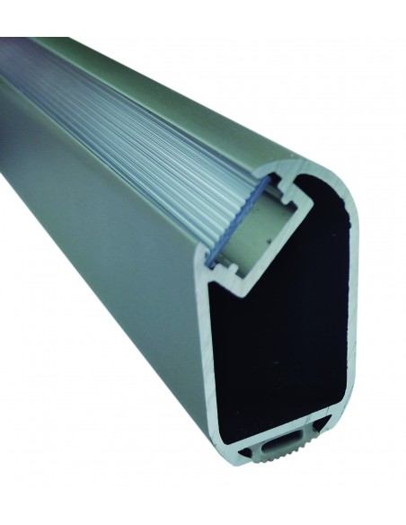 Perfil de Aluminio Barra Colgar Ropa para Armario para Tiras LED hasta 12  mm - efectoLED