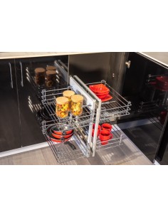 Cesto rinconero de metal... 2